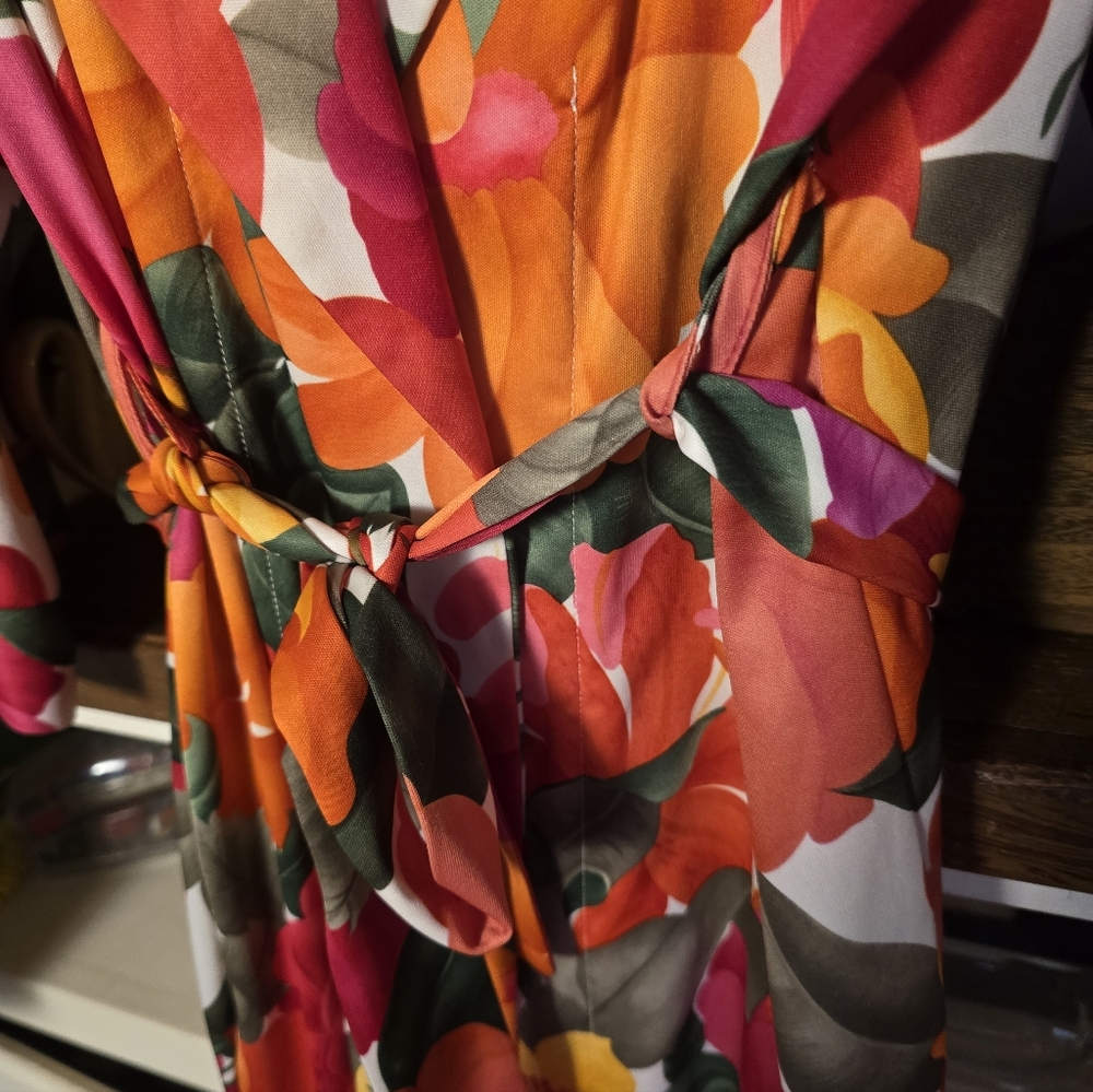 Granada Vintage Floral Robe - Picture 4 of 6